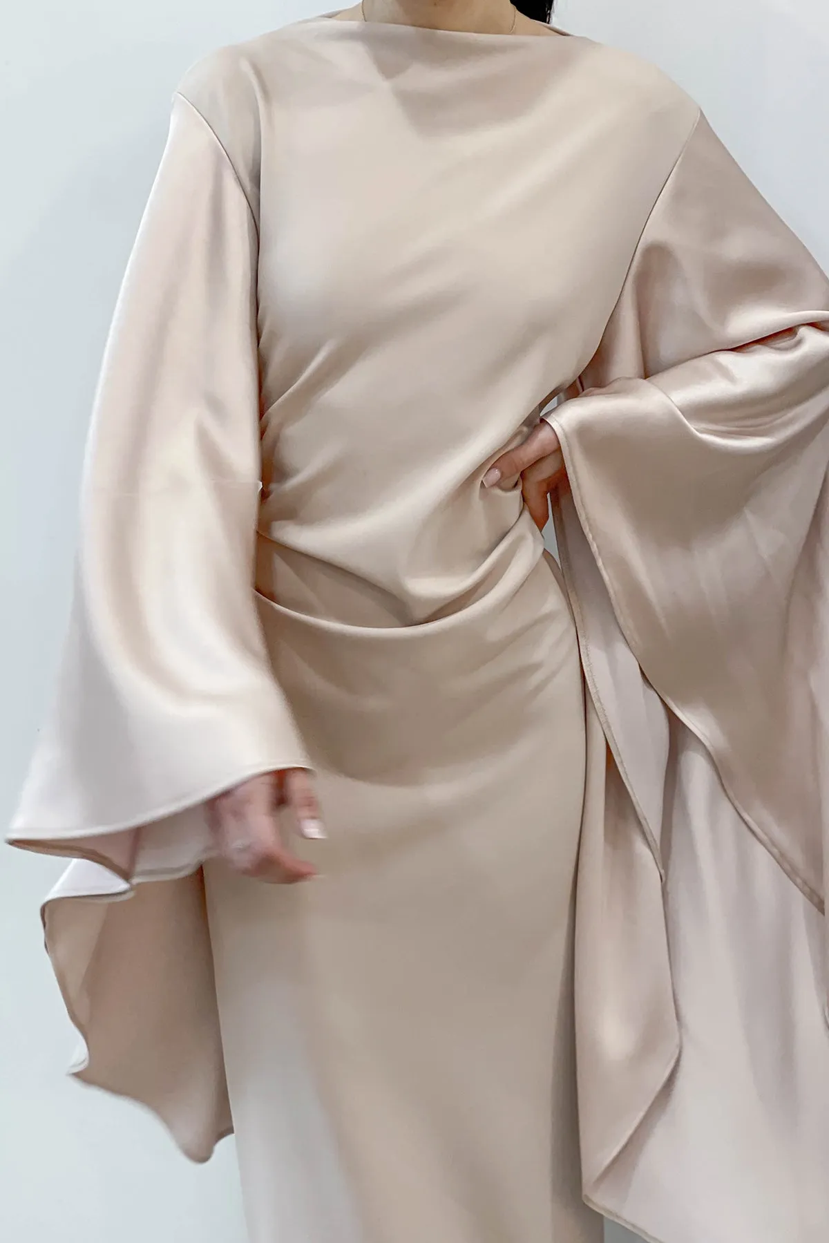 Dove Pale Pink Dress by HSH