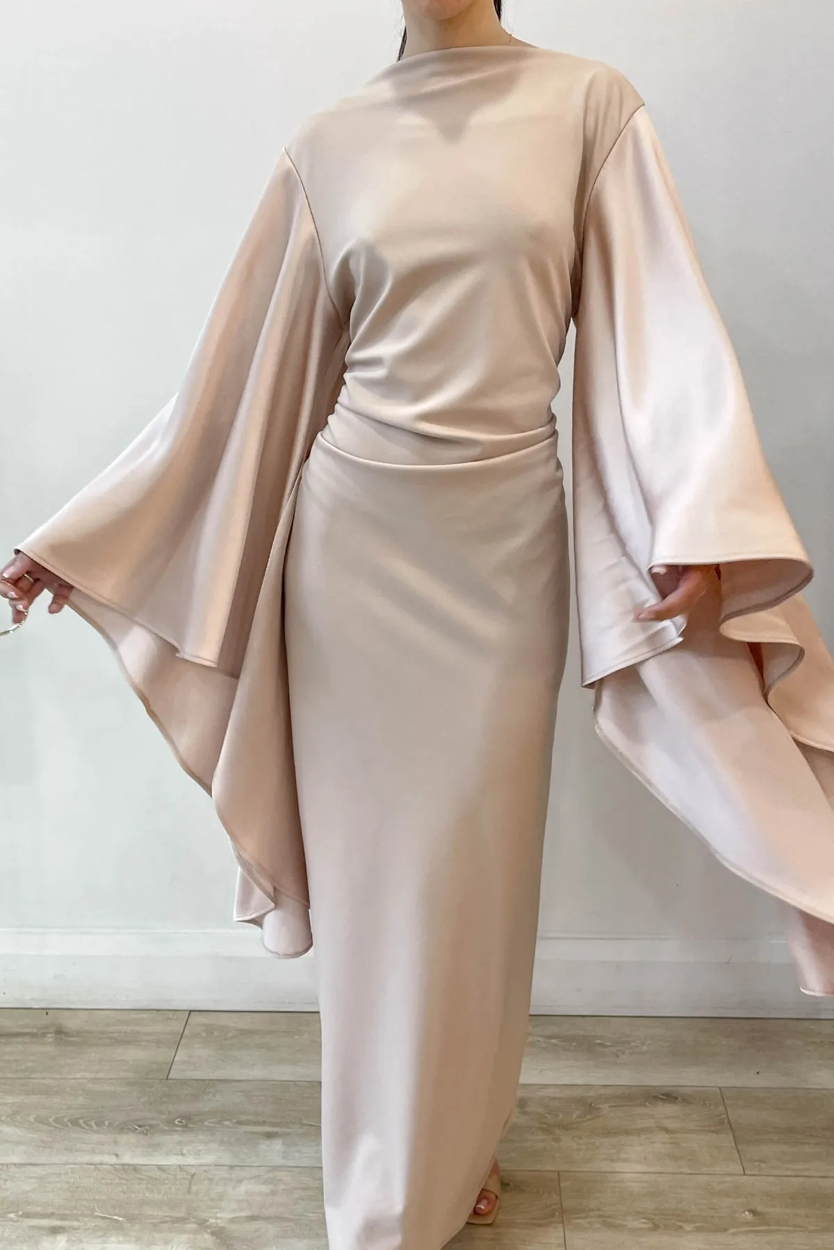 Dove Pale Pink Dress by HSH