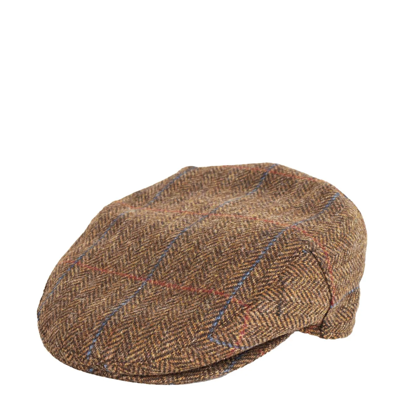 Editors Choice Barbour Cairn Flat Cap Brown Check  Last Few Pieces!