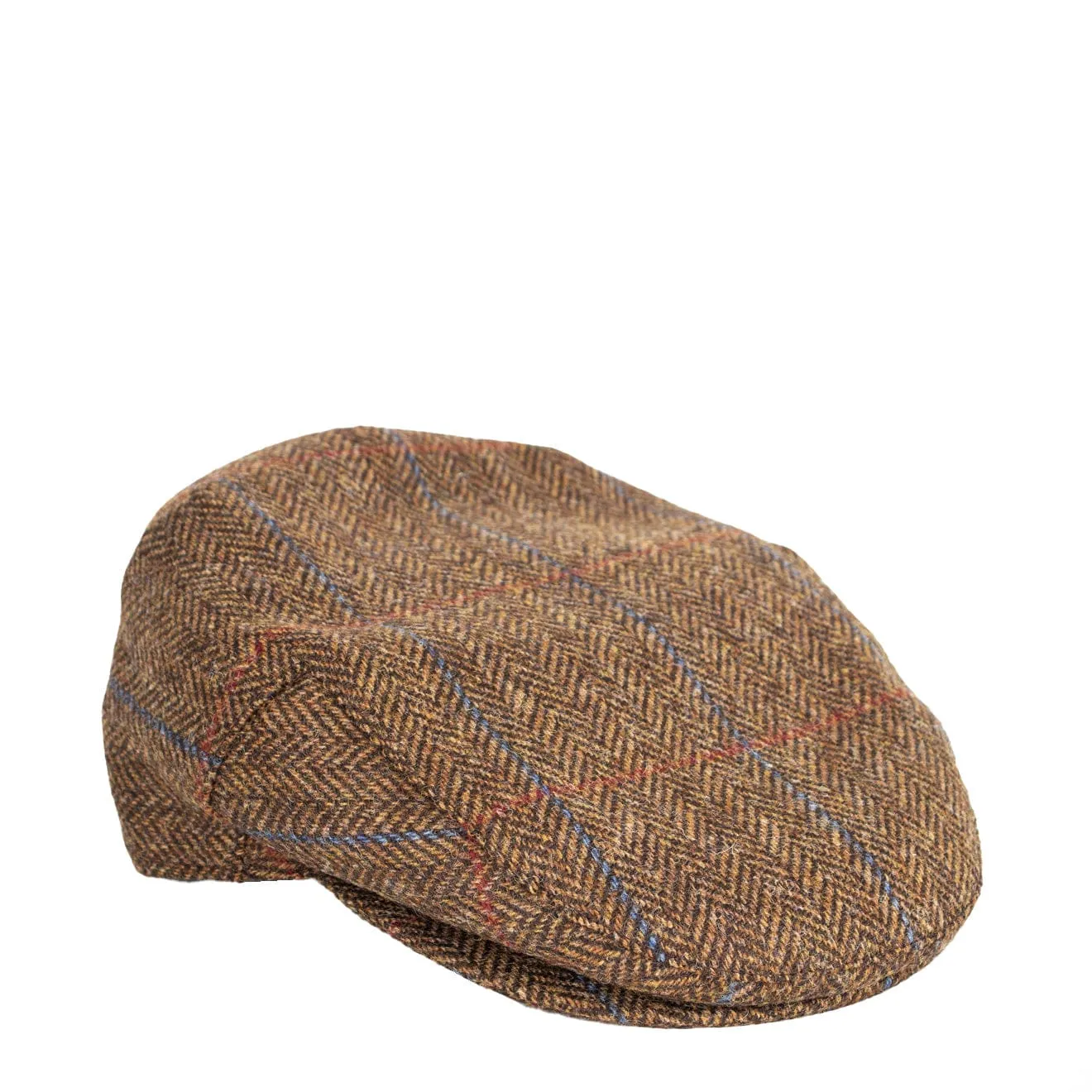 Editors Choice Barbour Cairn Flat Cap Brown Check  Last Few Pieces!