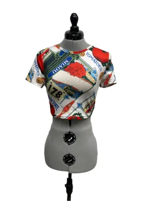 Editors Choice Womens Shein Short Sleeve Top, Size 2  Limited Release!