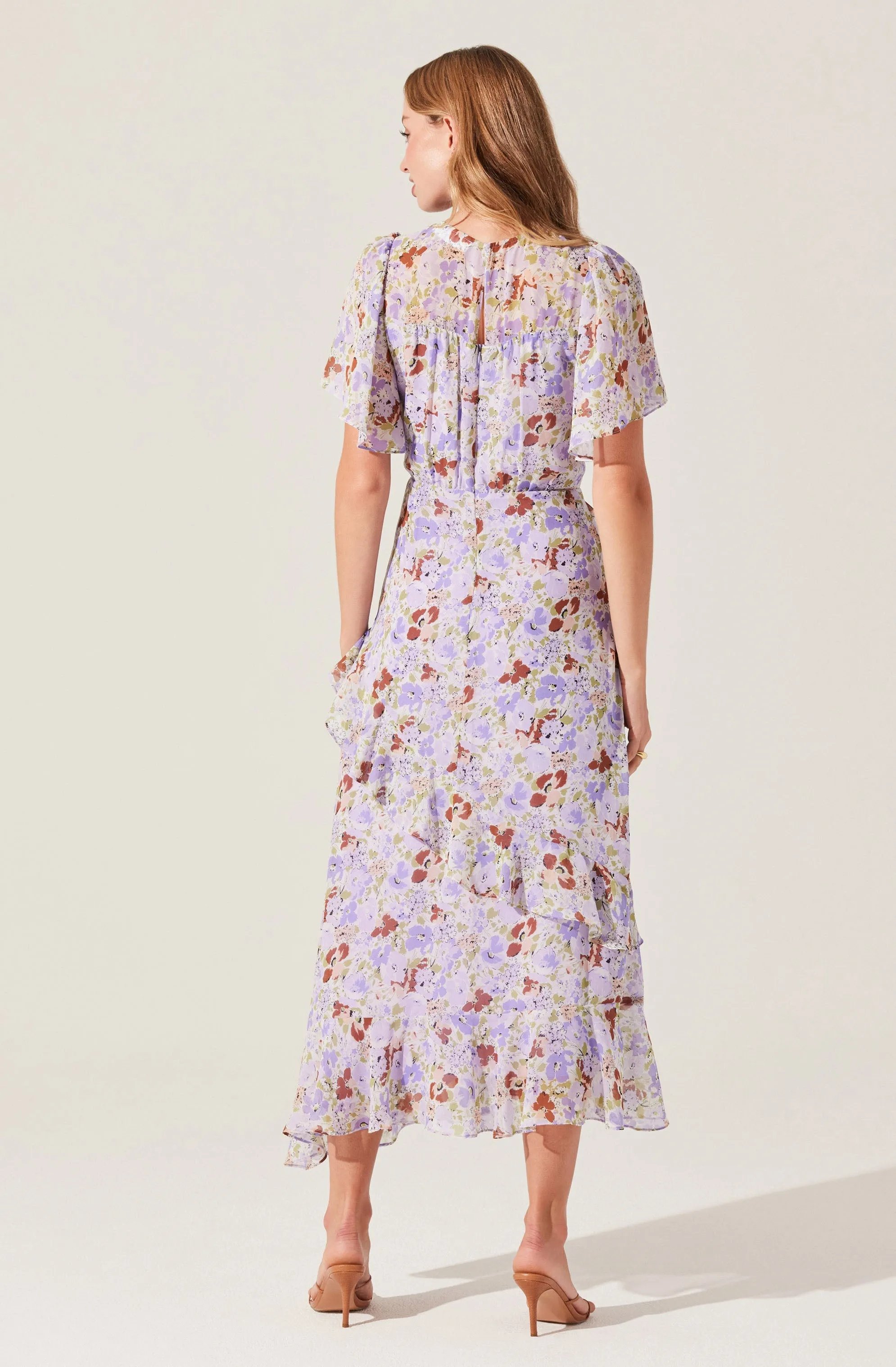 Editors Pick Floramae Floral Ruffle Dress  Limited Availability!
