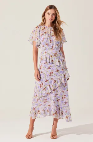 Editors Pick Floramae Floral Ruffle Dress  Limited Availability!