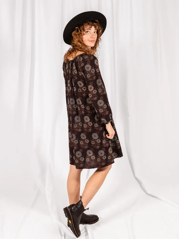 Editors Pick Paige Dress - Fall Blossom  Dont Miss Out!