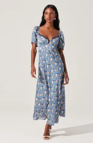 Editors Pick Sylvie Floral Bustier Maxi Dress  Today Only!