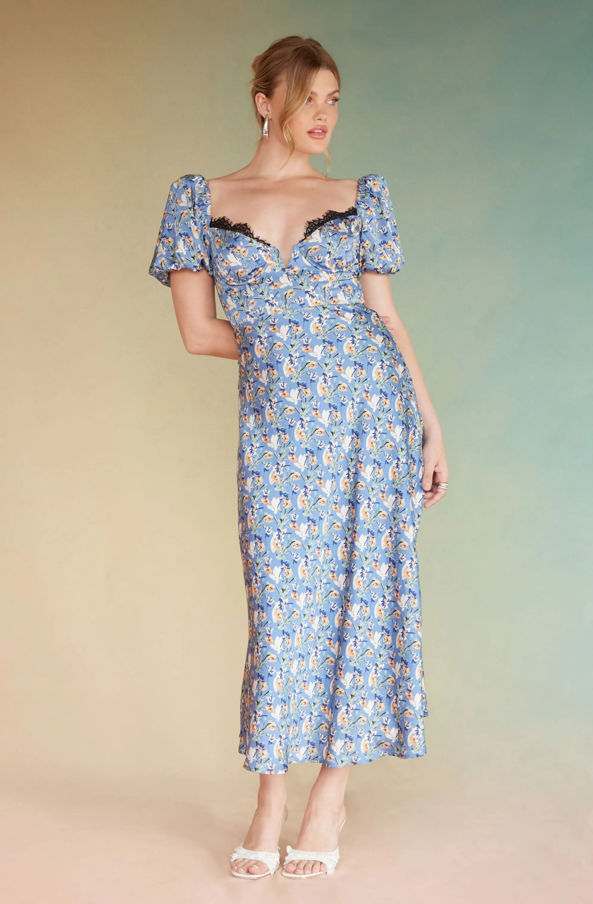 Editors Pick Sylvie Floral Bustier Maxi Dress  Today Only!