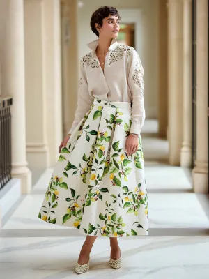 Eliza Lemon Skirt