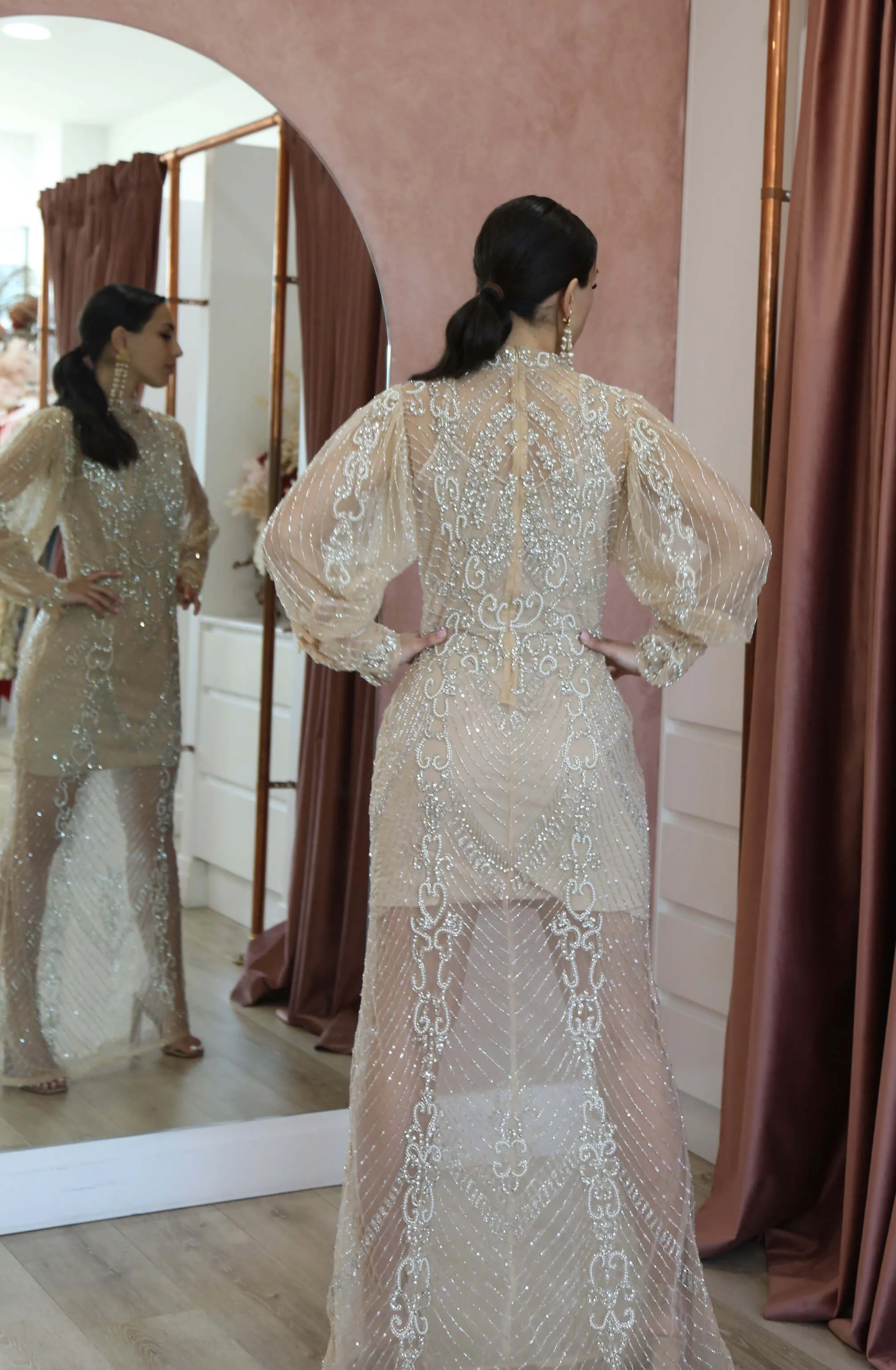 Enchant Beaded Gown by HSH