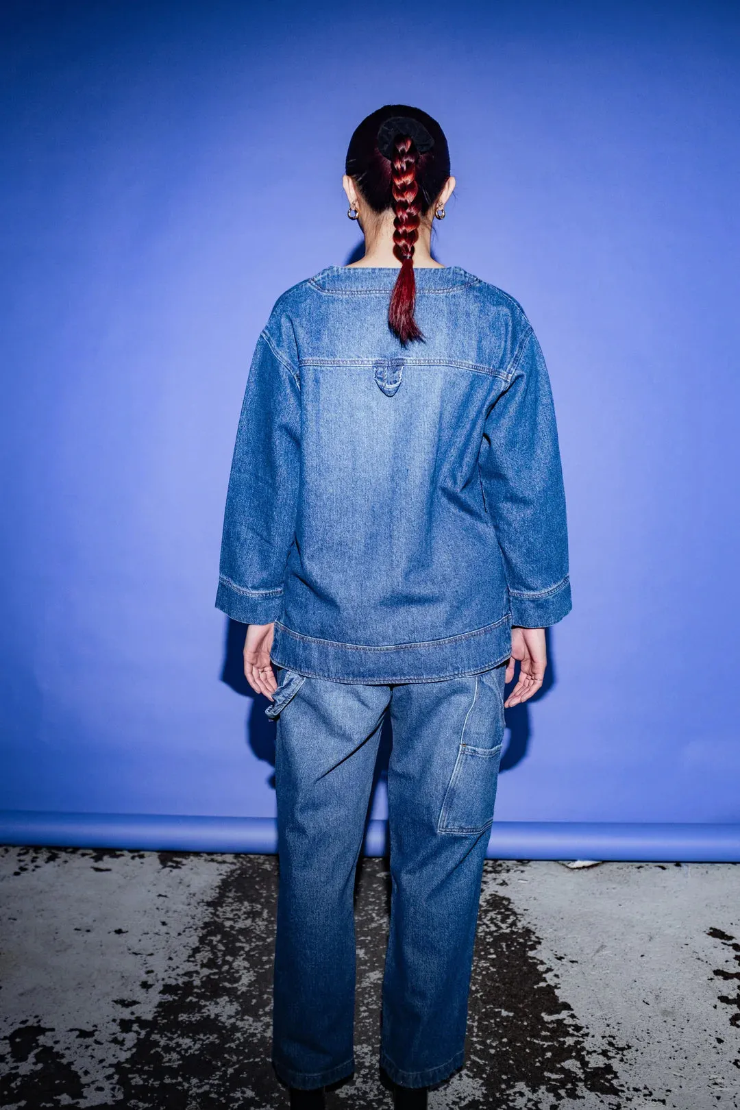 ET TIGRE - SUNNY PANTS - BLUE DENIM - SS25