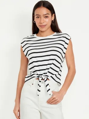EveryWear Tie-Front Top