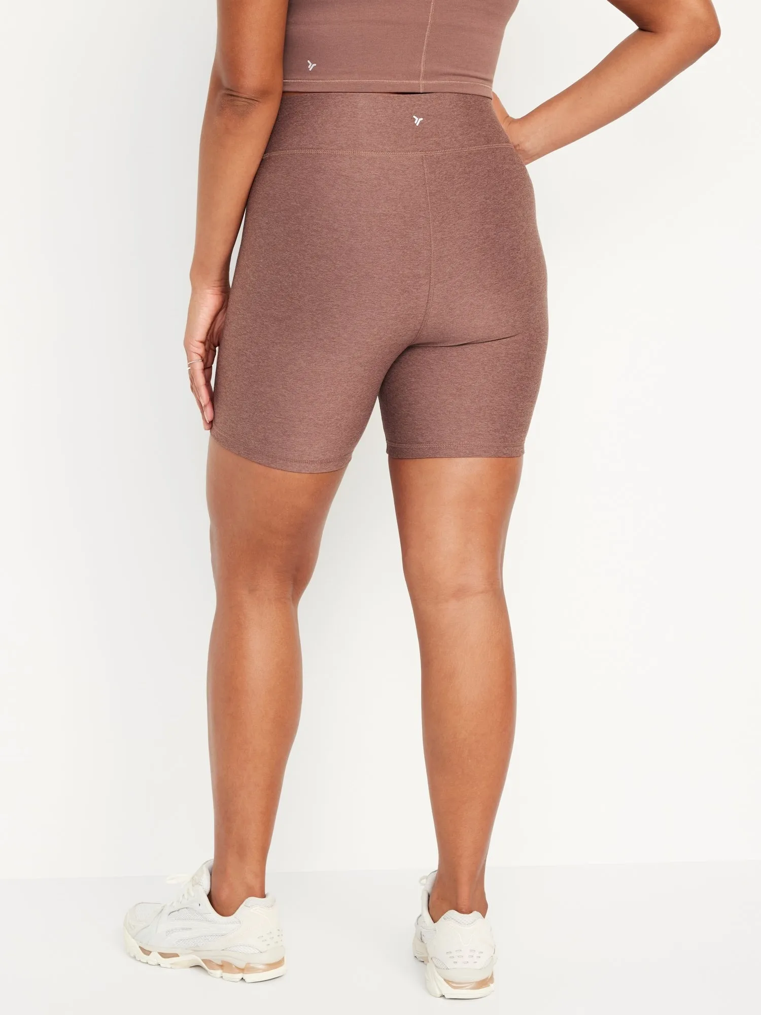 Extra High-Waisted Cloud  Biker Shorts -- 6-inch inseam