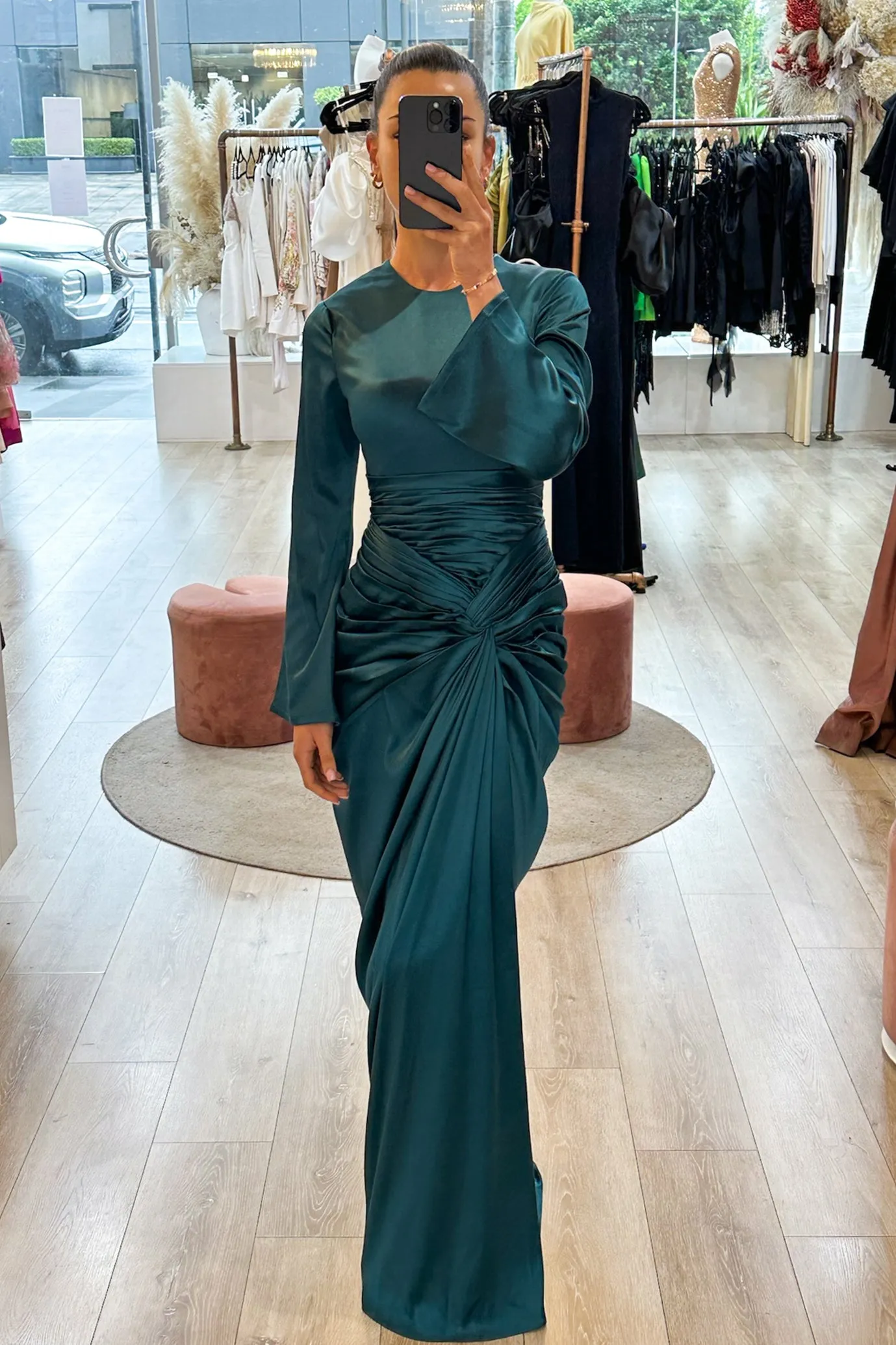 Farrah Dress Teal by HSH