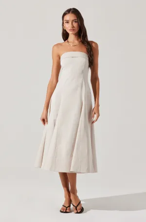 Final Few Ayeri Strapless Midi Dress  Almost Gone!