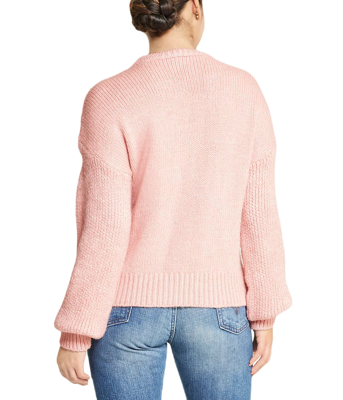 Final Few Cable Knit Cropped Pullover Sweater  Stylish & Comfortable