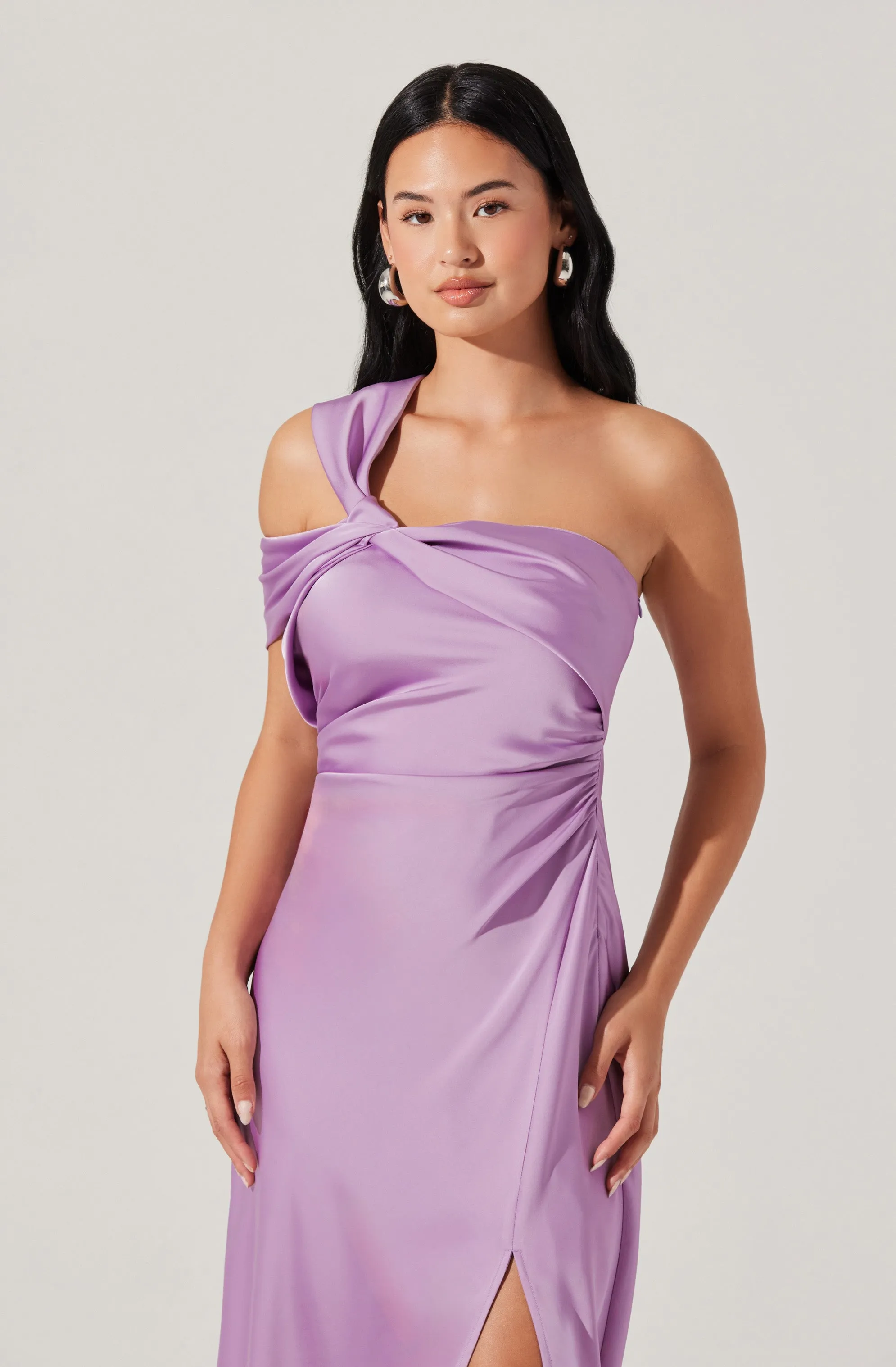 Final Few Cersei One Shoulder Midi Dress  Limited Availability!