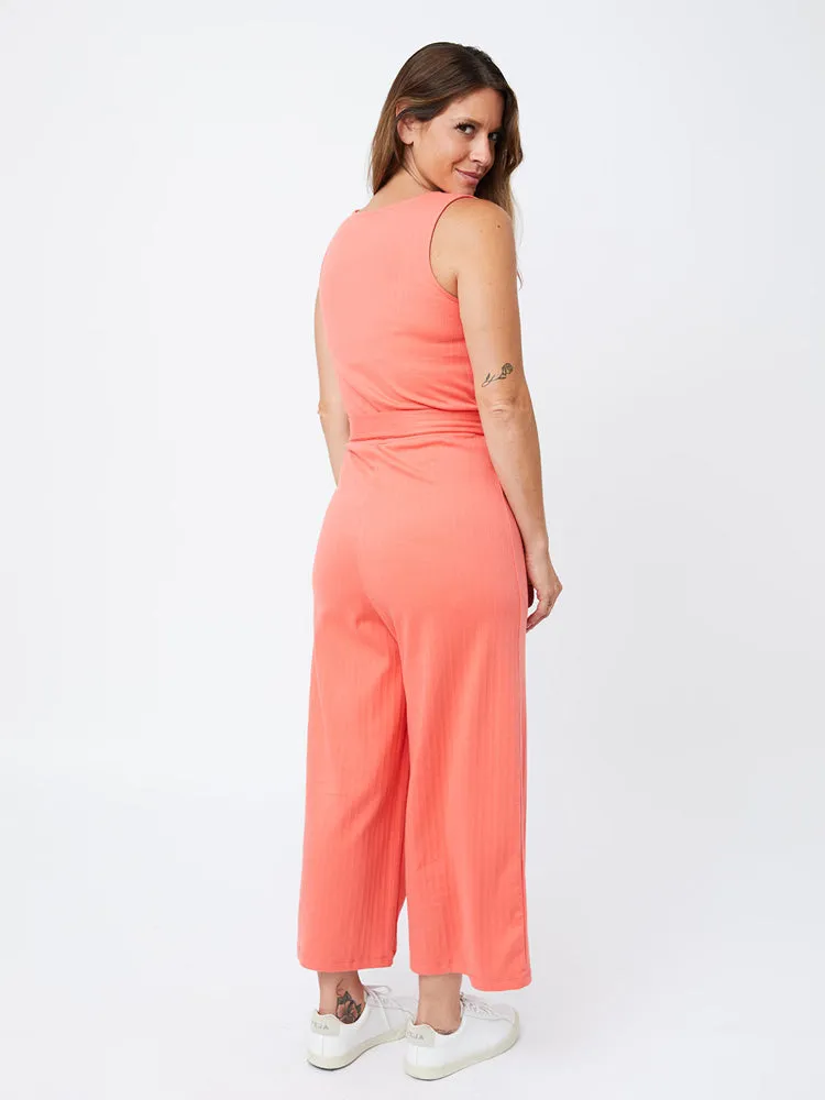 Final Few Rita Jumpsuit - Melon Rib Knit  Last Few Pieces!
