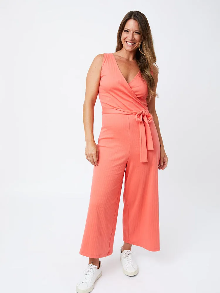 Final Few Rita Jumpsuit - Melon Rib Knit  Last Few Pieces!