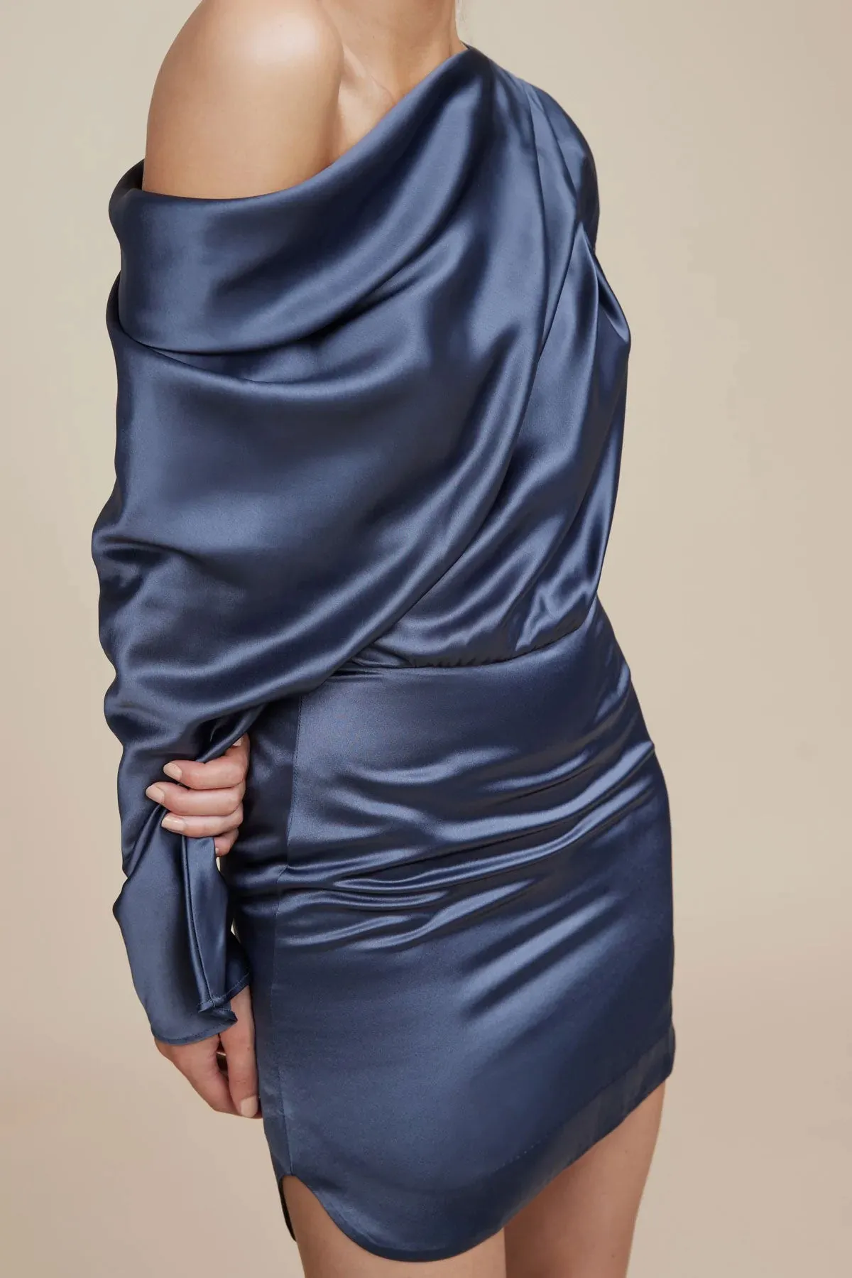 FINAL SALE: Garnett Dress in Petrol by Acler