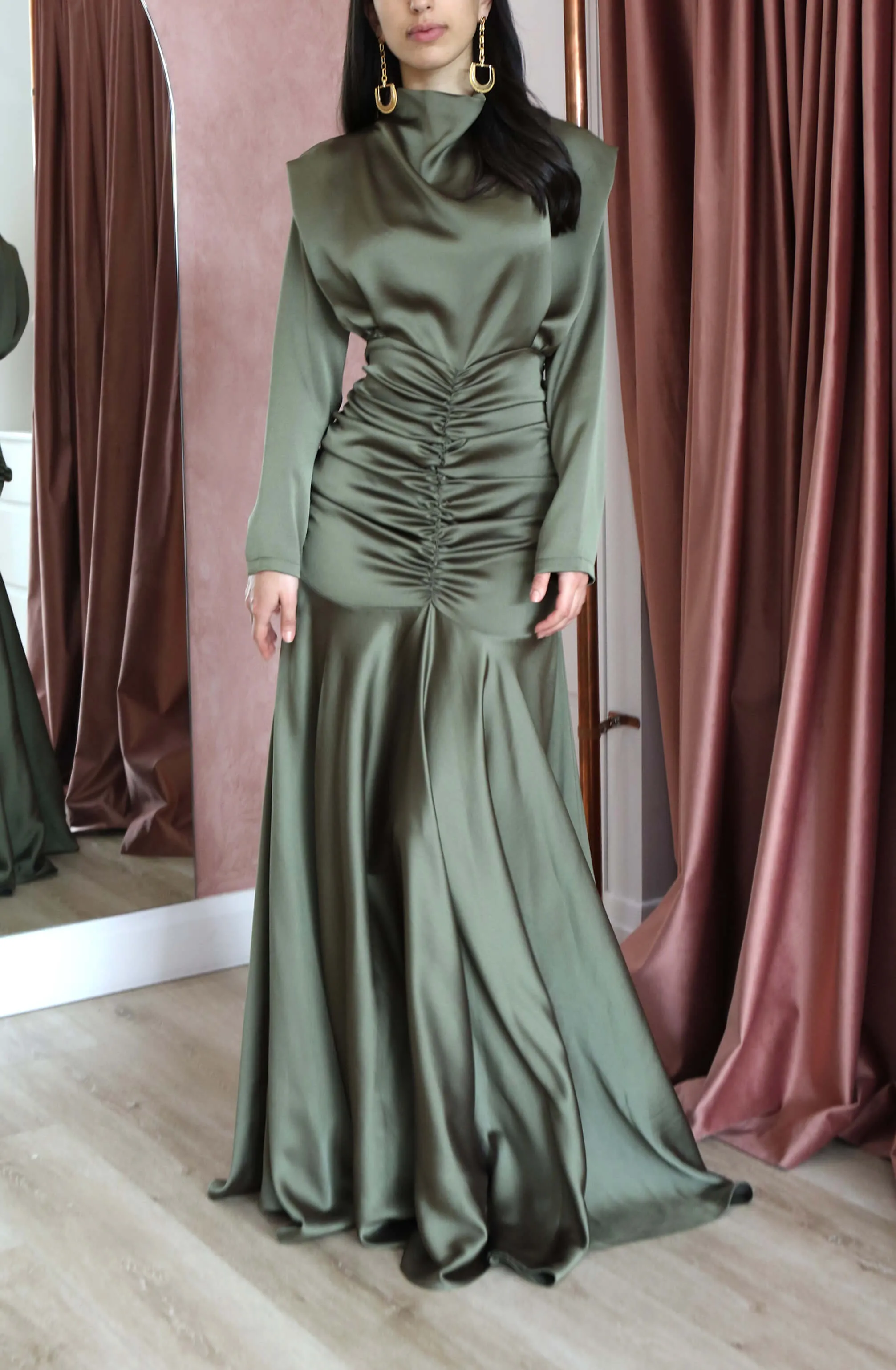 FINAL SALE: Khaki Bliss Gown by HSH