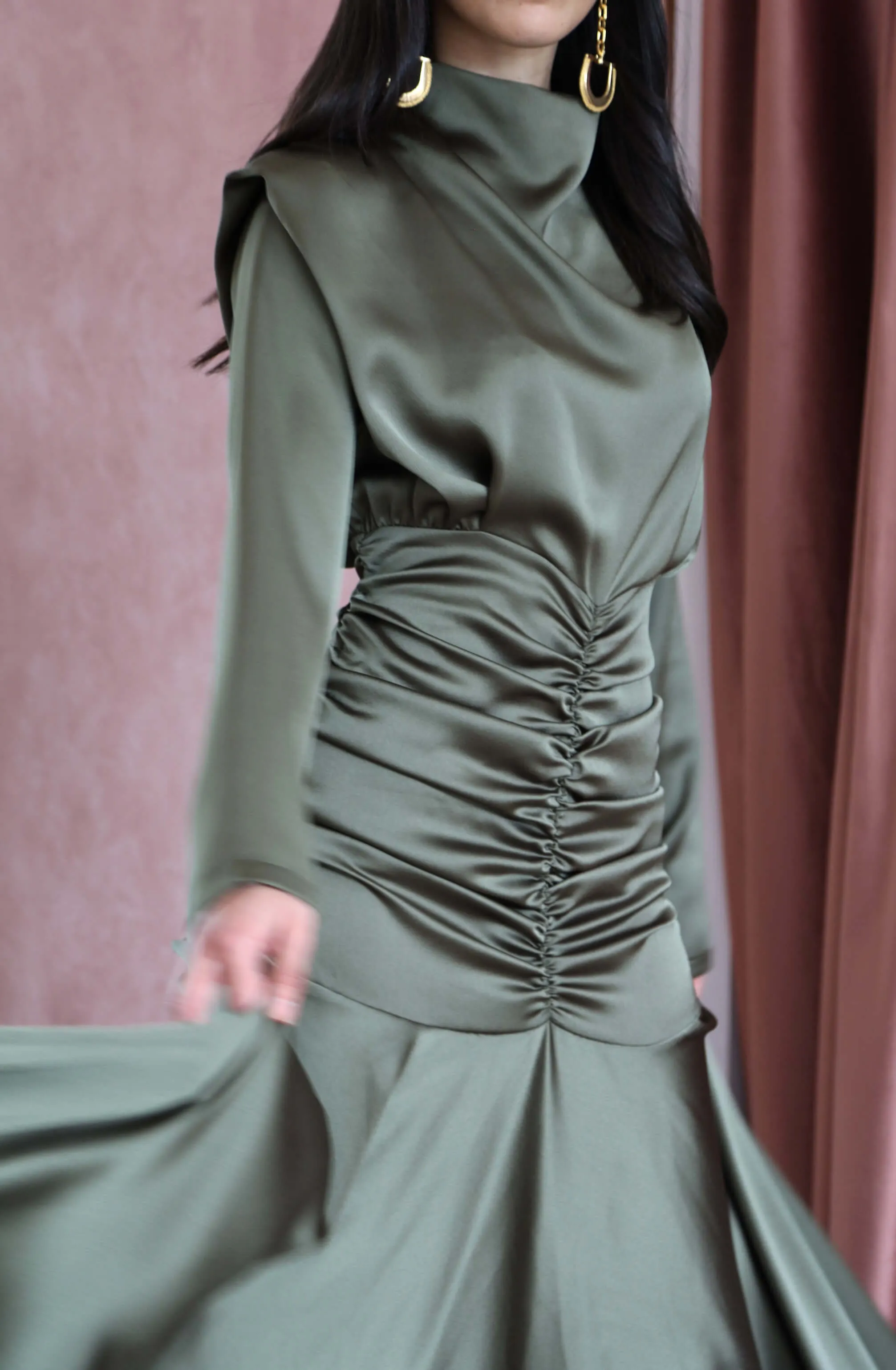 FINAL SALE: Khaki Bliss Gown by HSH