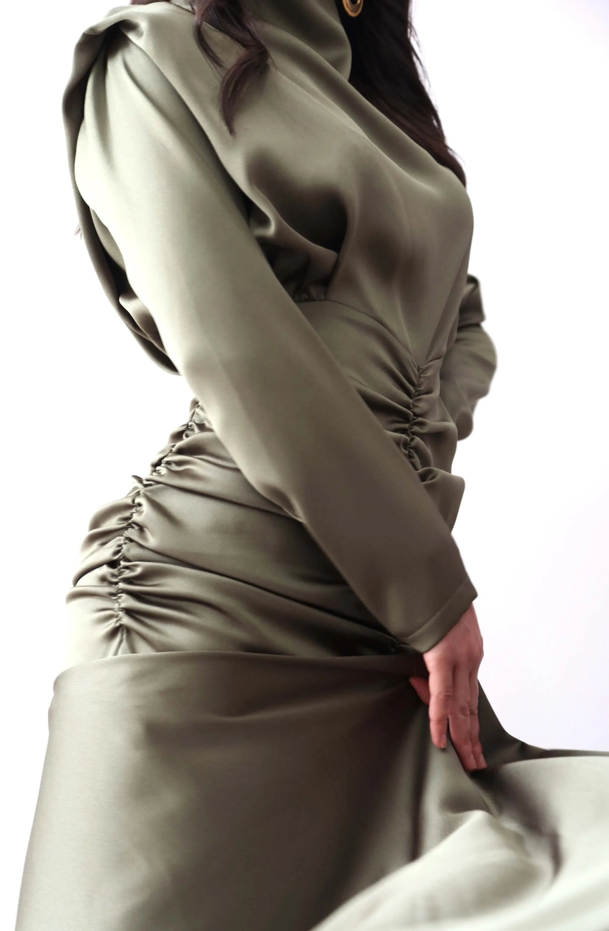 FINAL SALE: Khaki Bliss Gown by HSH