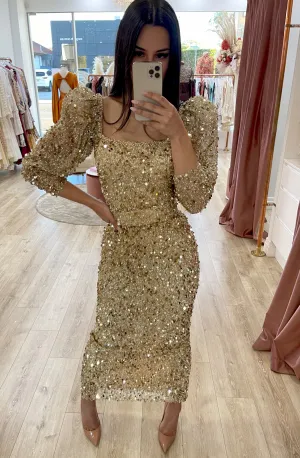 FINAL SALE: Magnific Midi Gold by HSH