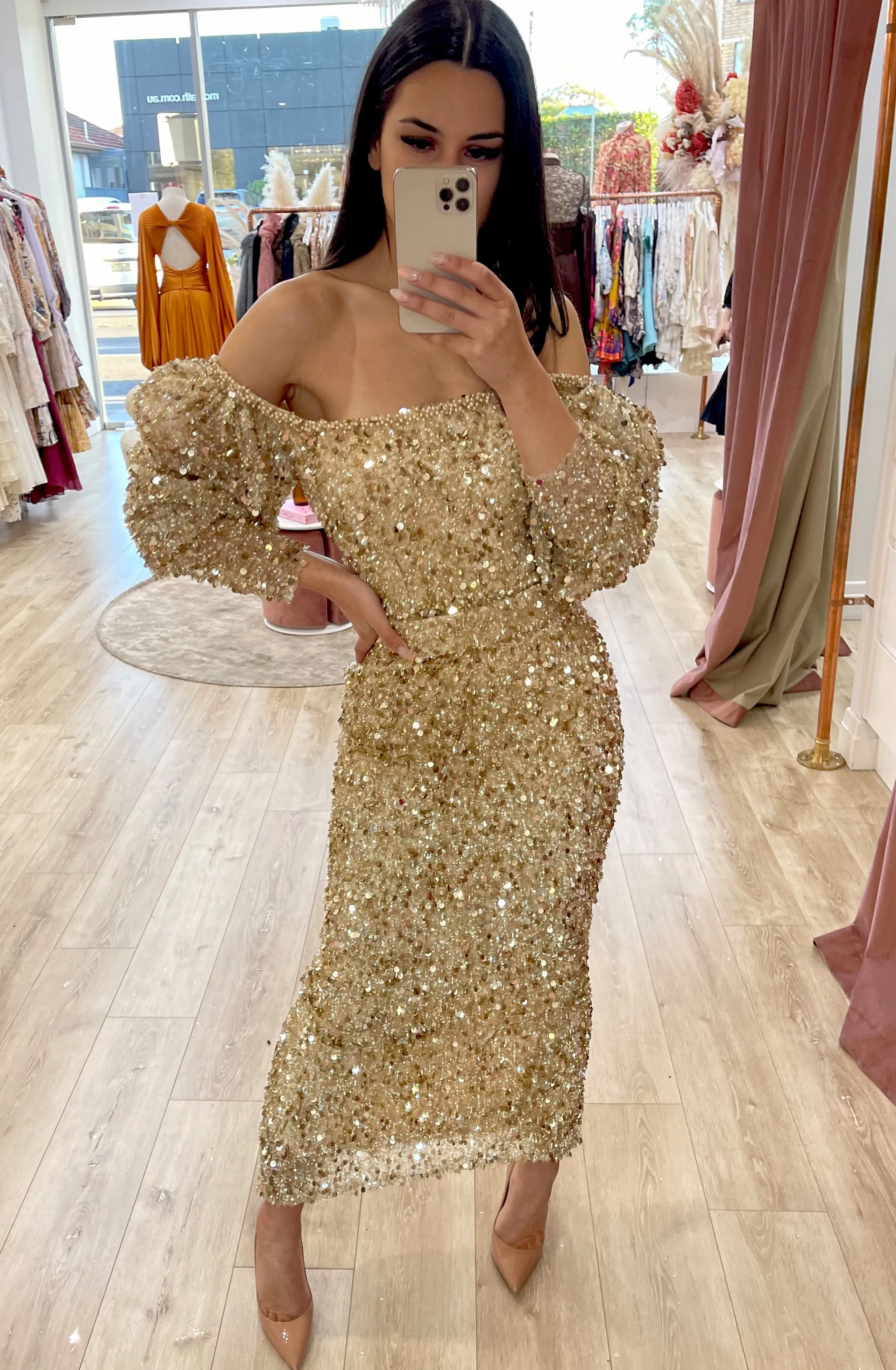 FINAL SALE: Magnific Midi Gold by HSH