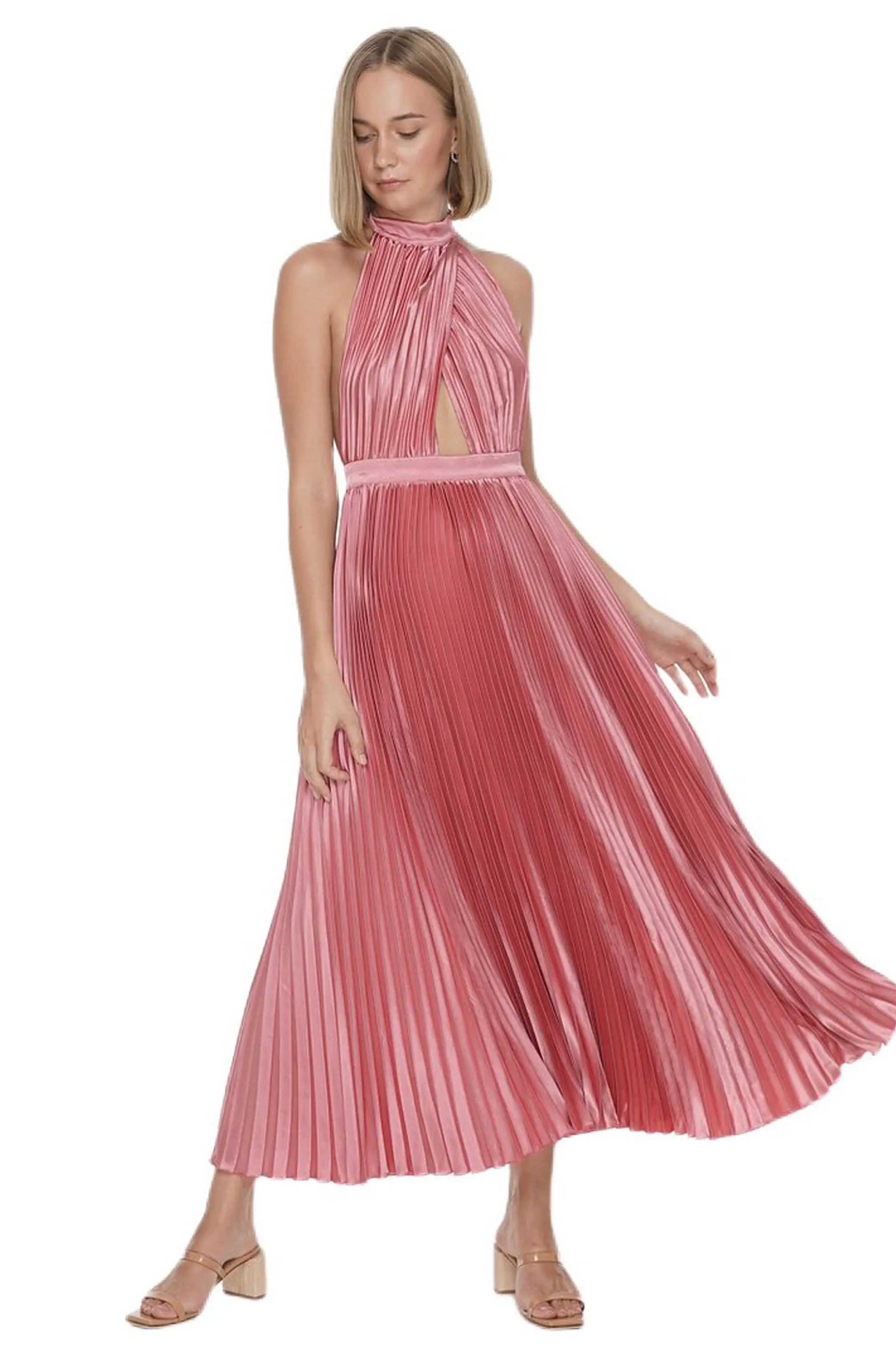 FINAL SALE: Renaissance Gown - Dusty Rose by L'IDÉE WOMAN
