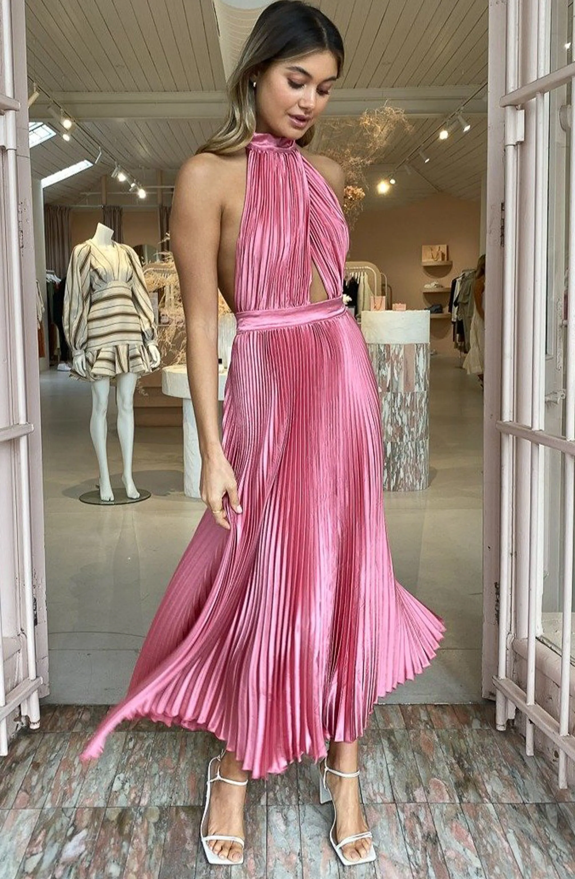 FINAL SALE: Renaissance Gown - Dusty Rose by L'IDÉE WOMAN