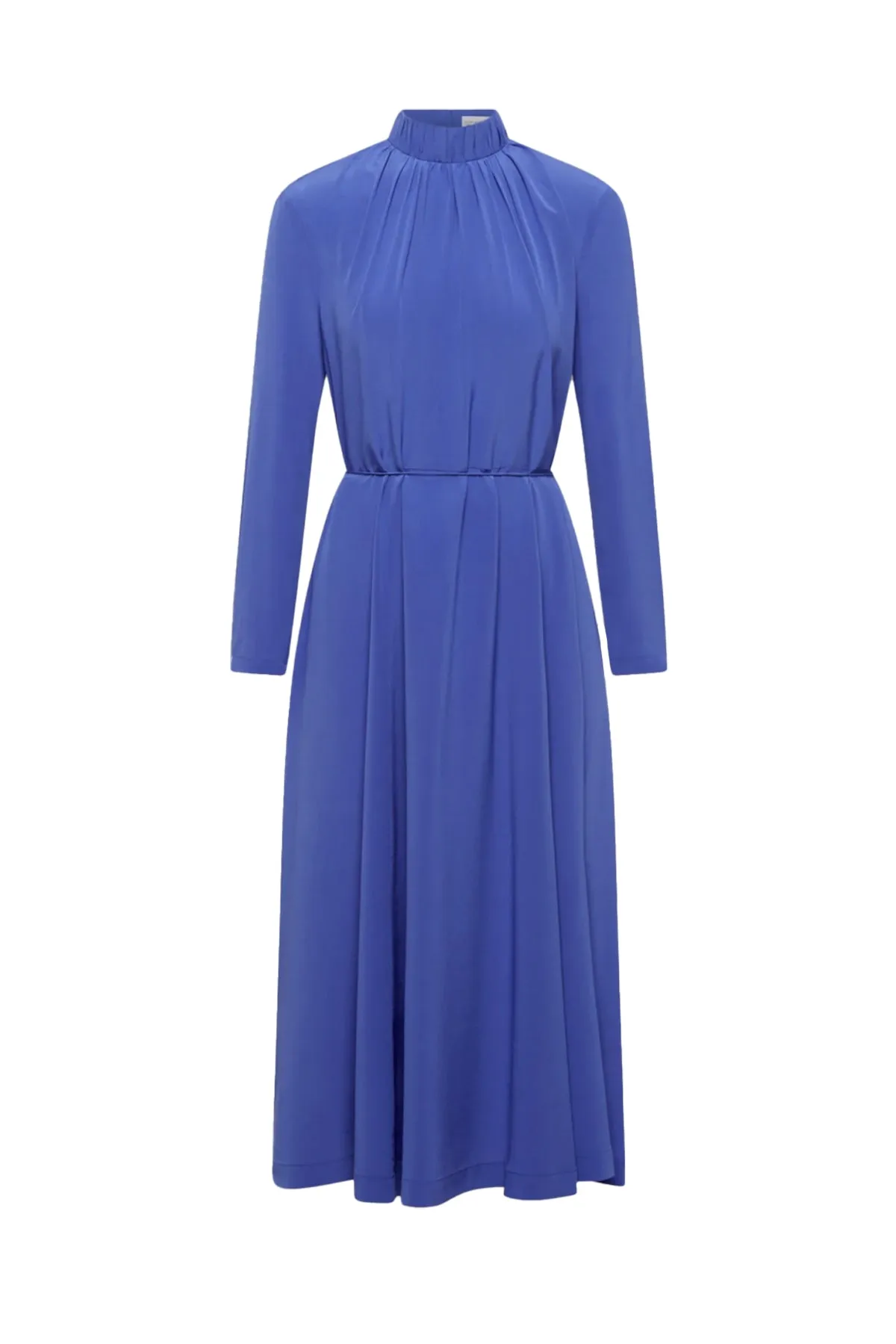 FINAL SALE: Silk Gather Neck Dress by Scanlan Theodore