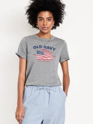Flag-Graphic T-Shirt
