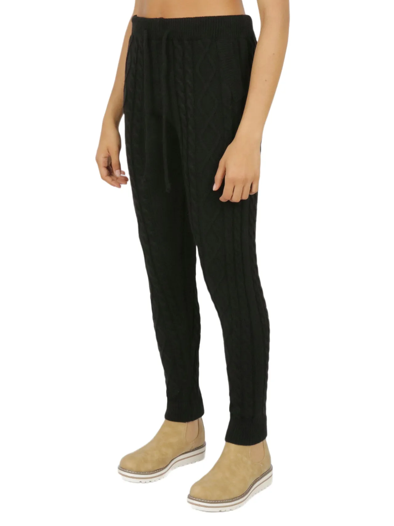 Flash Sale! Cozy Cable Knit Jogger  Limited Availability!