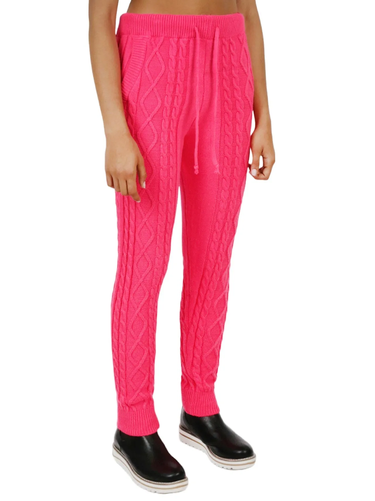 Flash Sale! Cozy Cable Knit Jogger  Limited Availability!