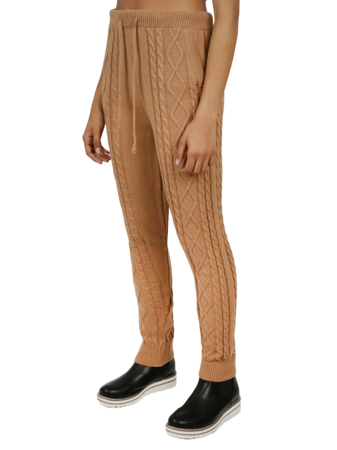 Flash Sale! Cozy Cable Knit Jogger  Limited Availability!