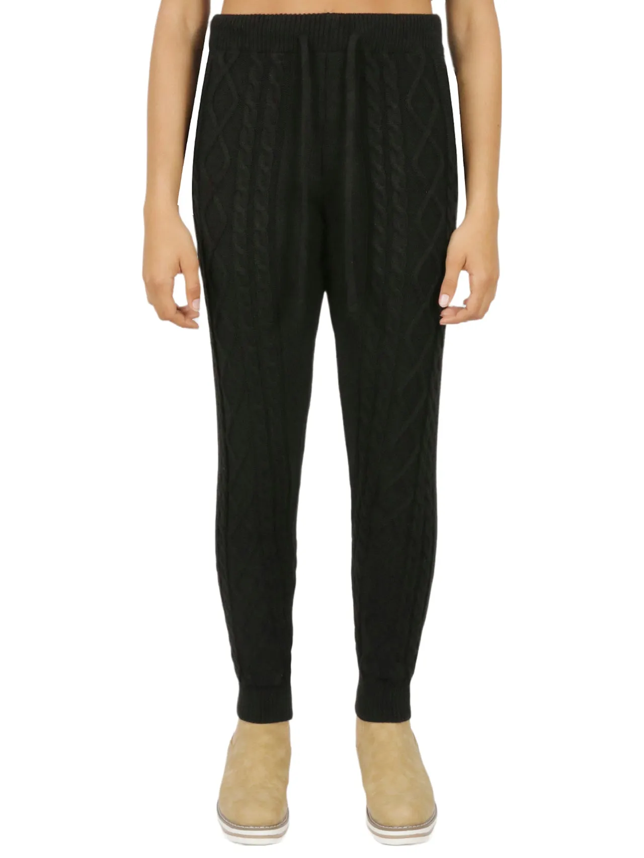 Flash Sale! Cozy Cable Knit Jogger  Limited Availability!