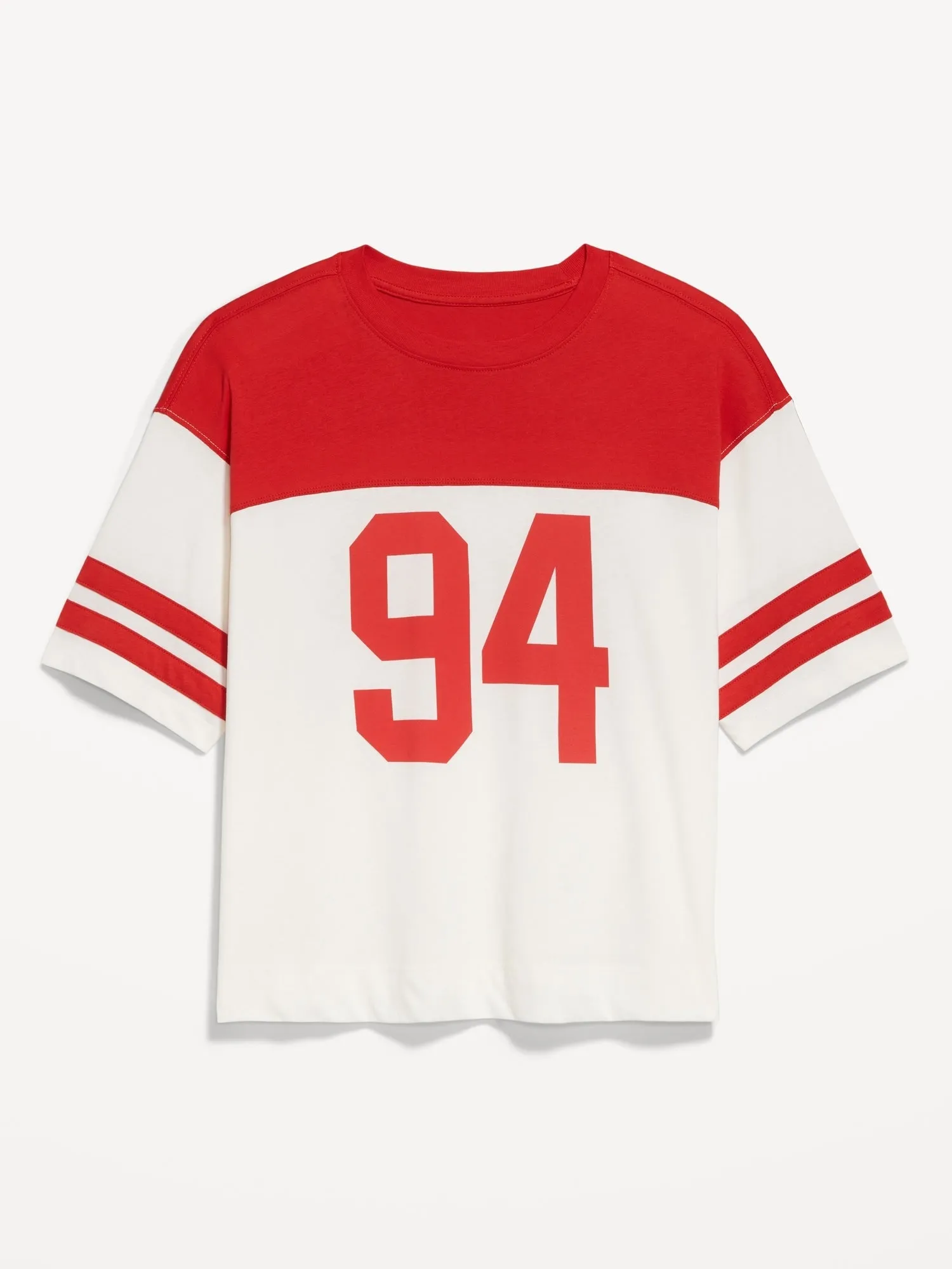Football-Style Graphic T-Shirt