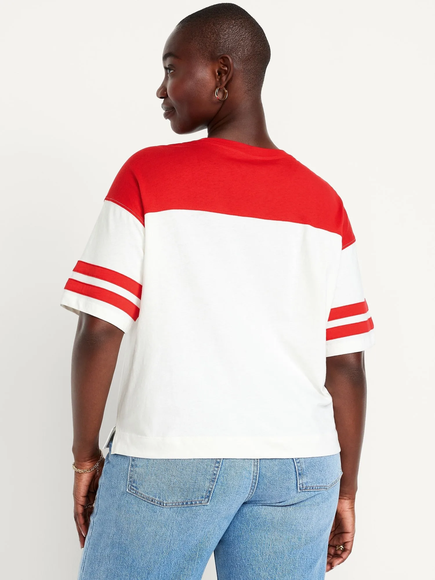 Football-Style Graphic T-Shirt