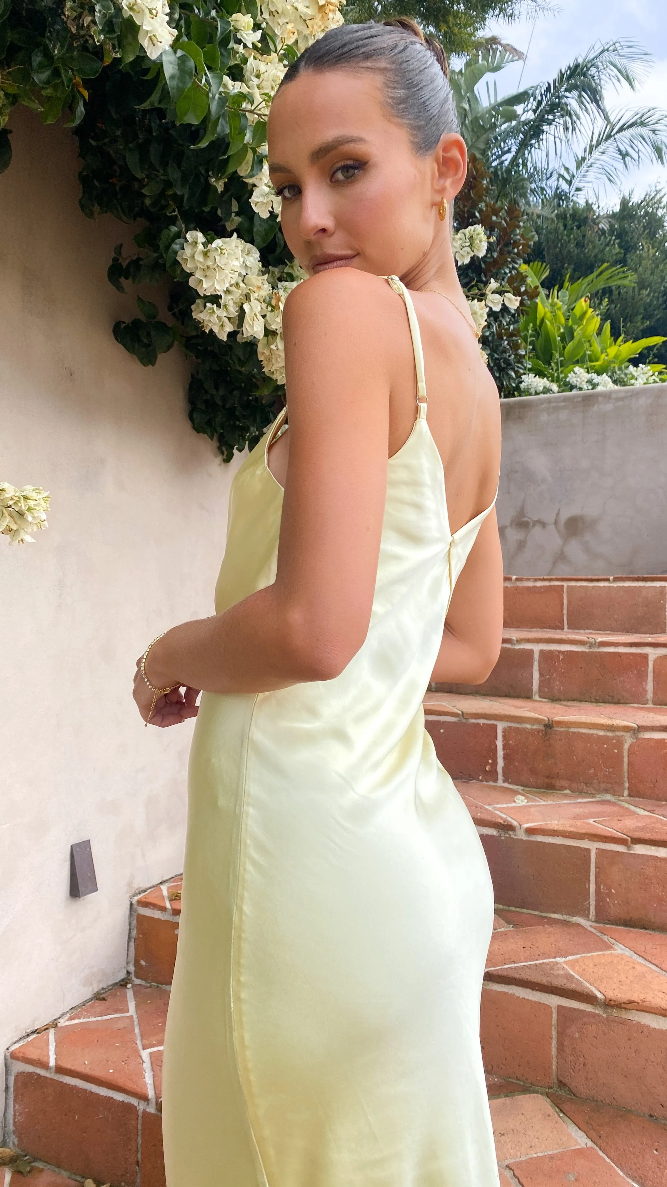 Gisella Maxi Dress - Yellow Billy J