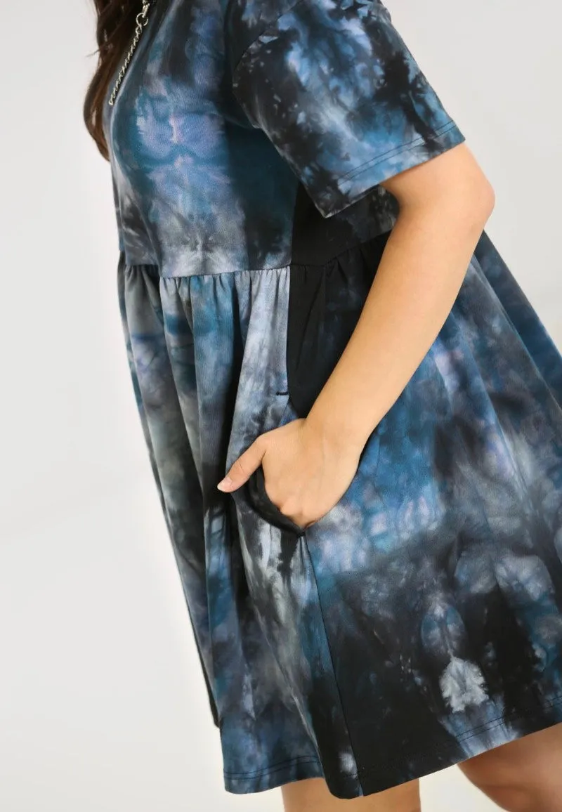Hellbunny - Lost Mini Navy - Dress