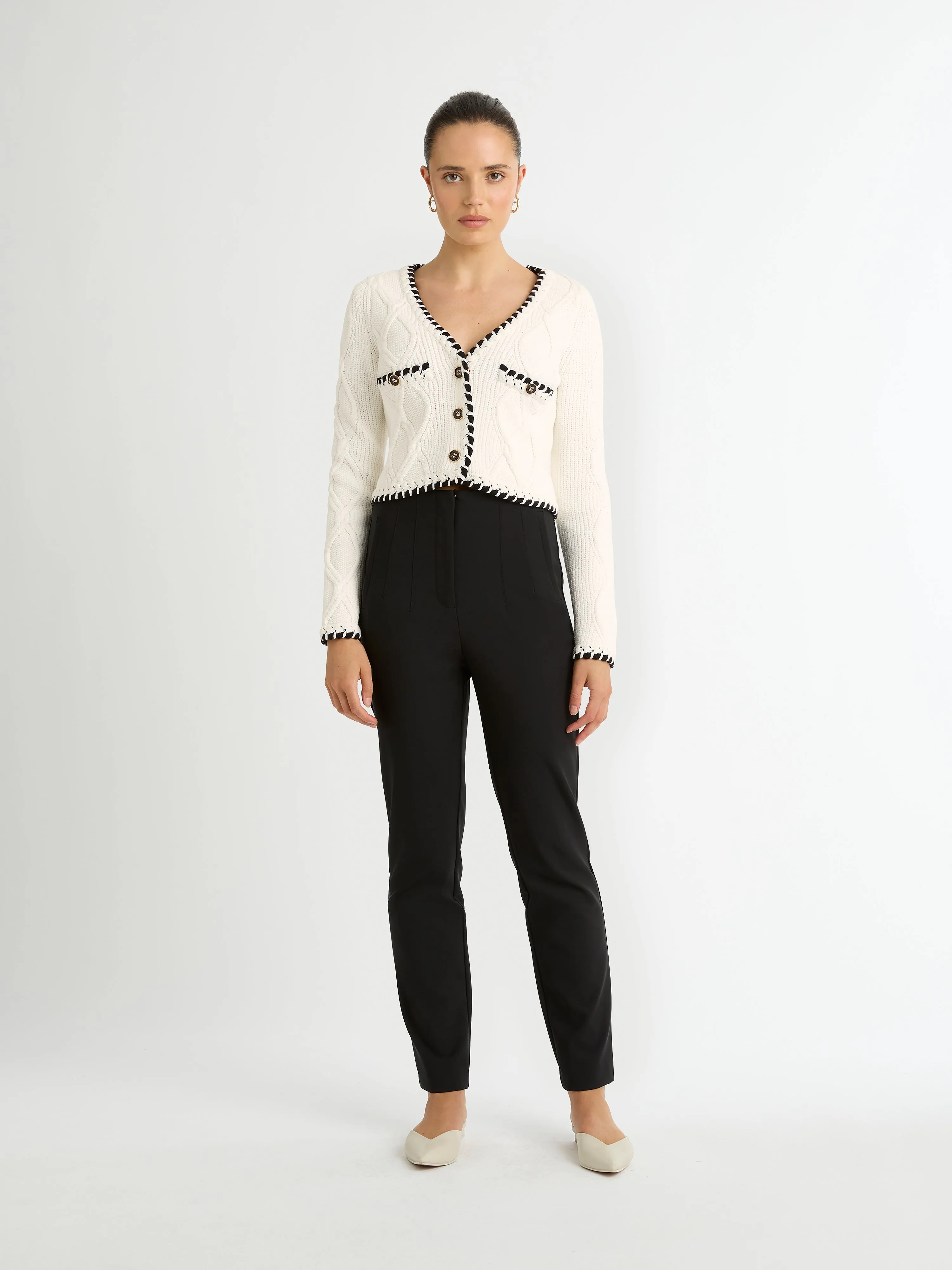 HERITAGE KNIT CARDI