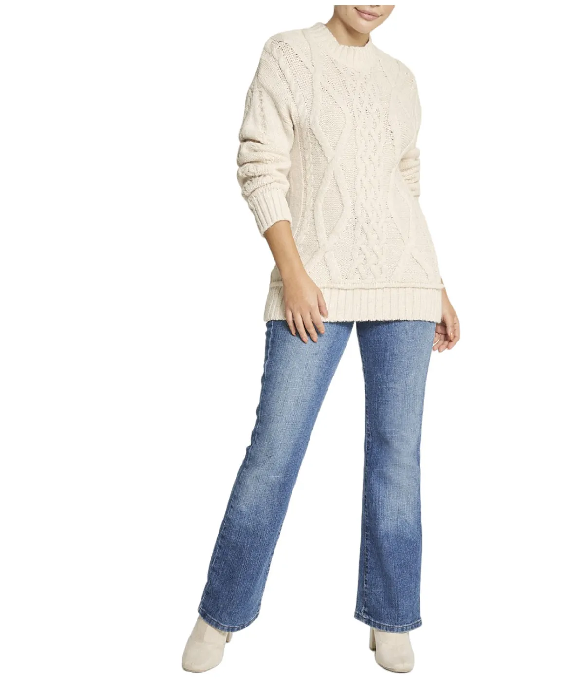 Hot Deal Cable Pullover Sweater  Ends Soon!