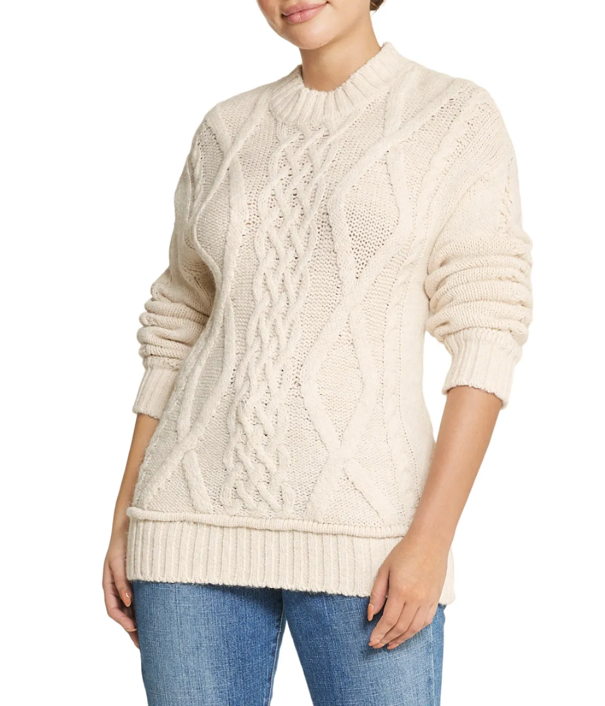 Hot Deal Cable Pullover Sweater  Ends Soon!