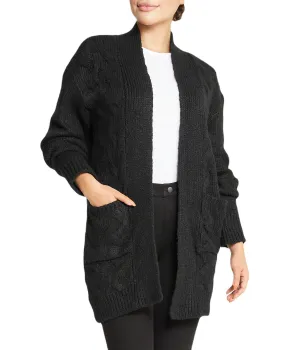 Insta-Worthy Cable Flyaway Cardigan  Today Only!