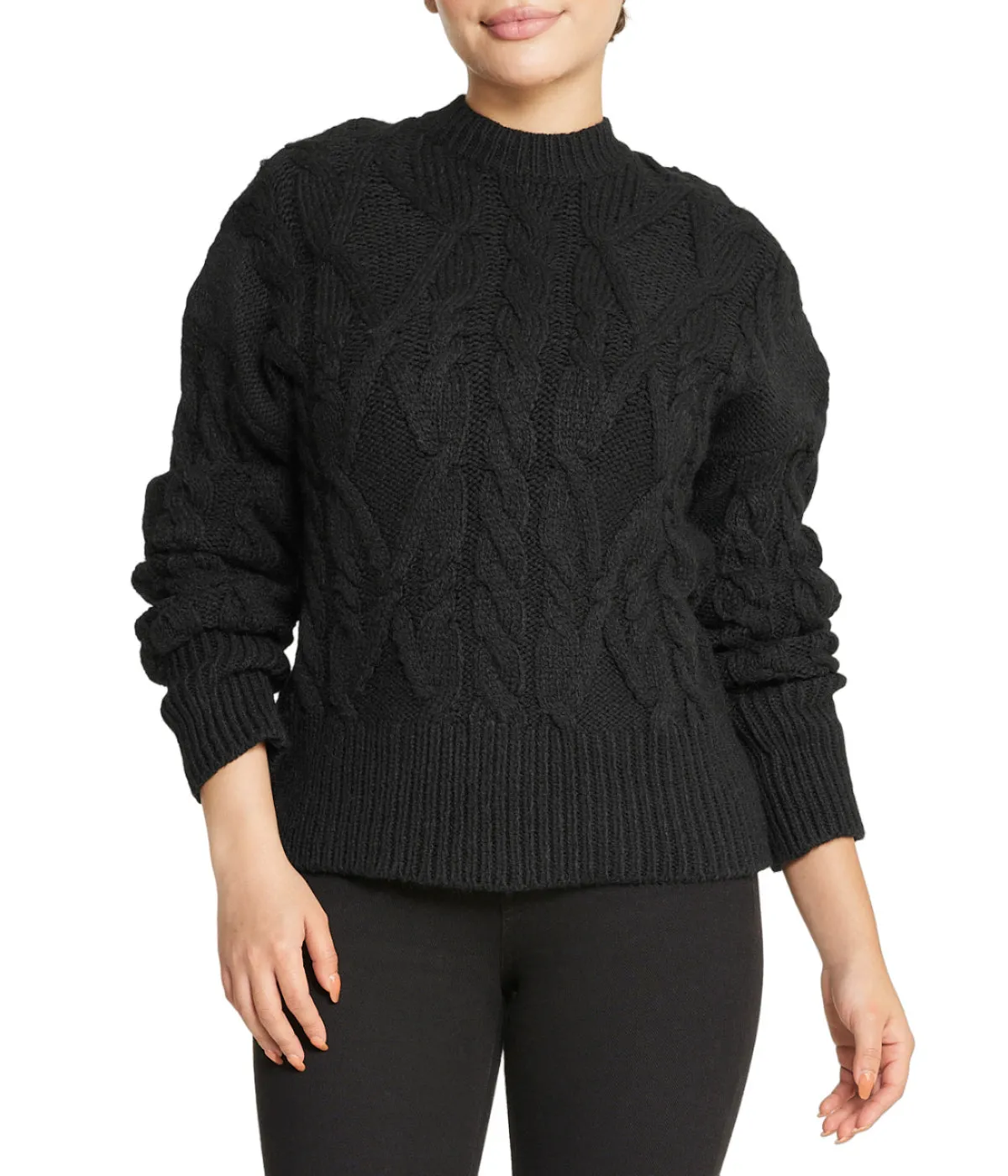 Insta-Worthy Cable Knit Pullover  Today Only!