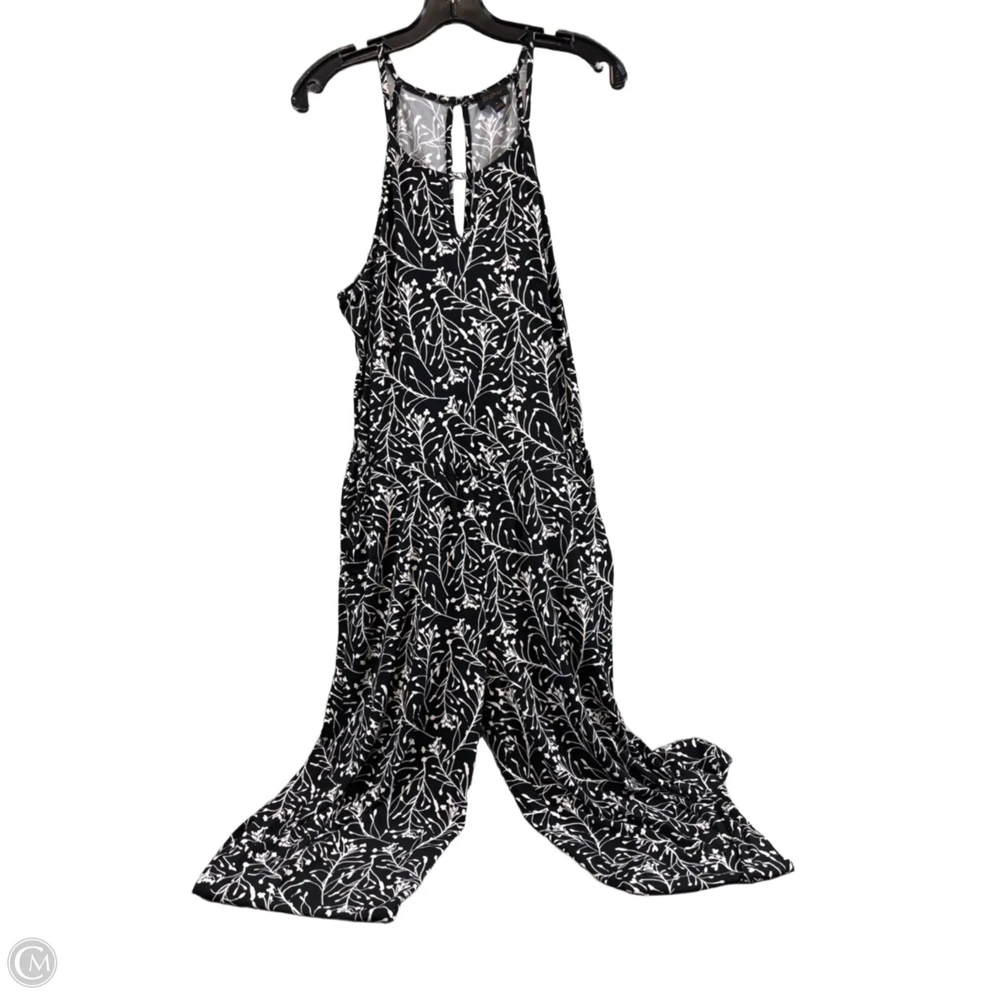 Jumpsuit By Clothes Mentor In Black & White, Size: M