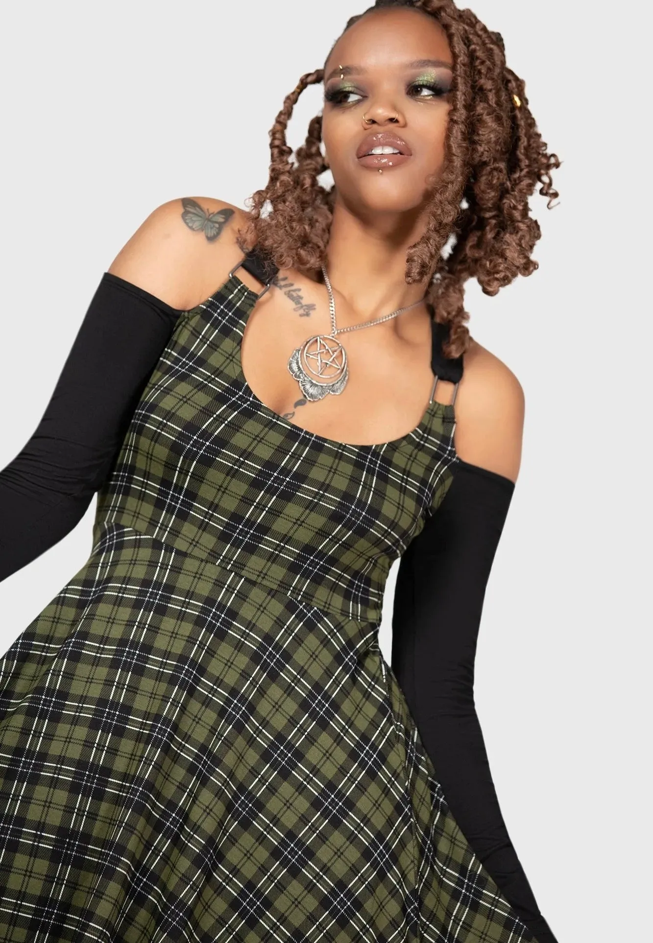Killstar - Estine Skater Green - Dress