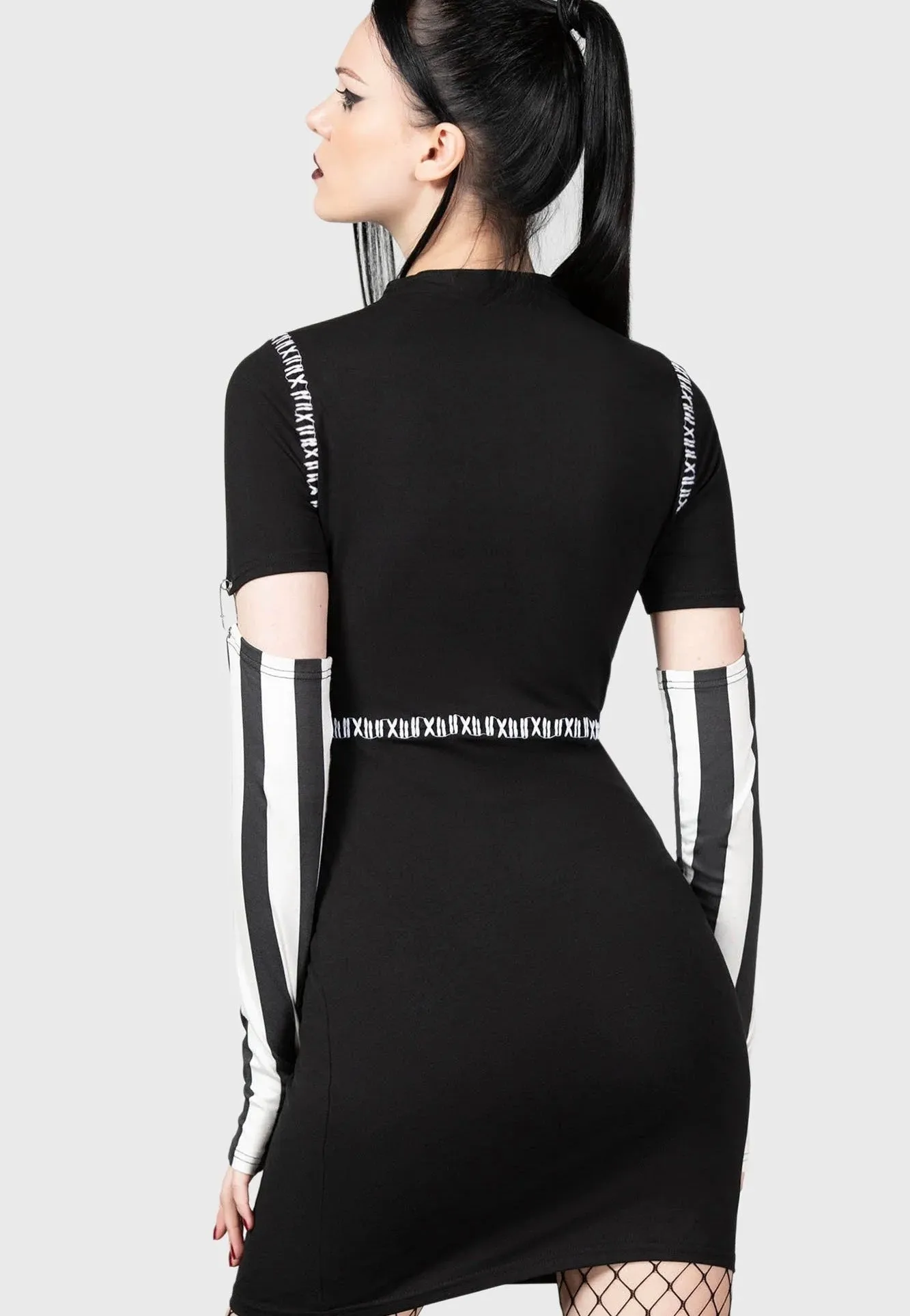 Killstar - Stripes And Stitches - Dress
