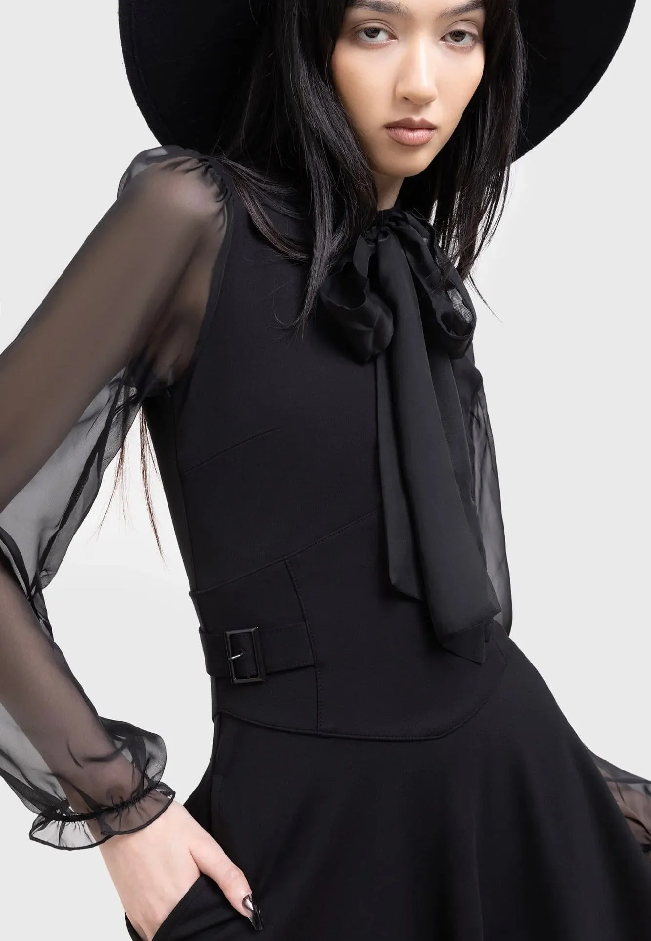 Killstar x Kihilist - Somber Shadow Black - Dress