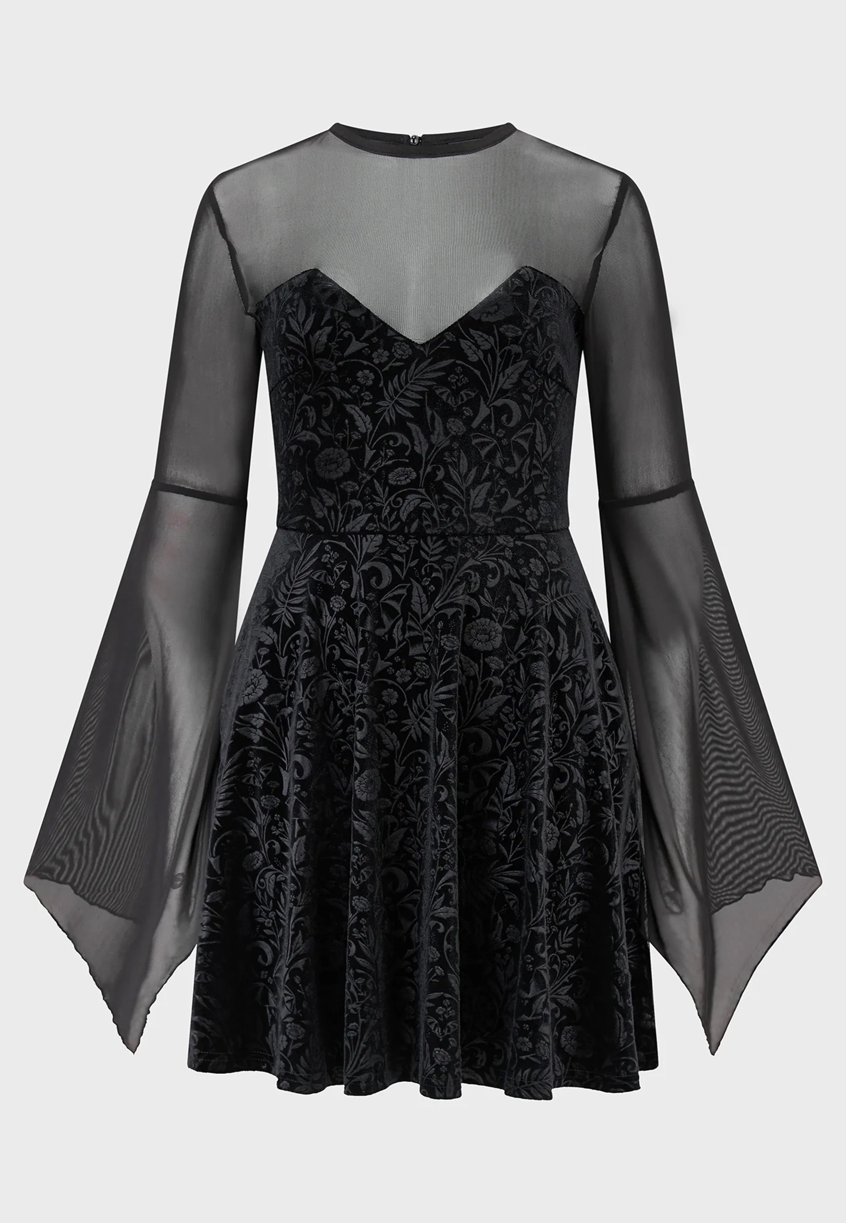Killstar x Moonbloom - Enigma Garden Black - Dress