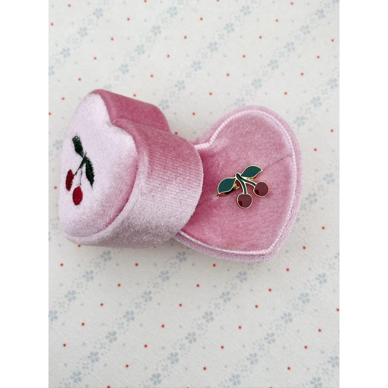 Konges Sljd Cherry Love Rings